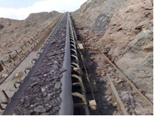 Convey raw coal belt conveyor